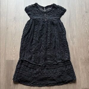 Marvel Black Lace Dress